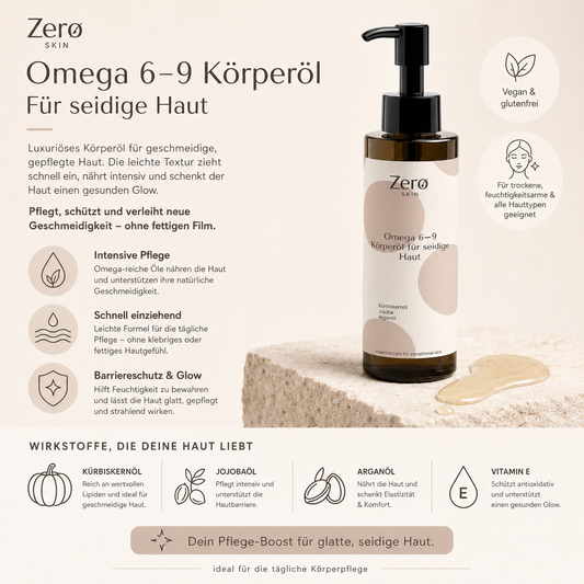 Omega 6-9 Body Oil for Silky Skin - 150 ml