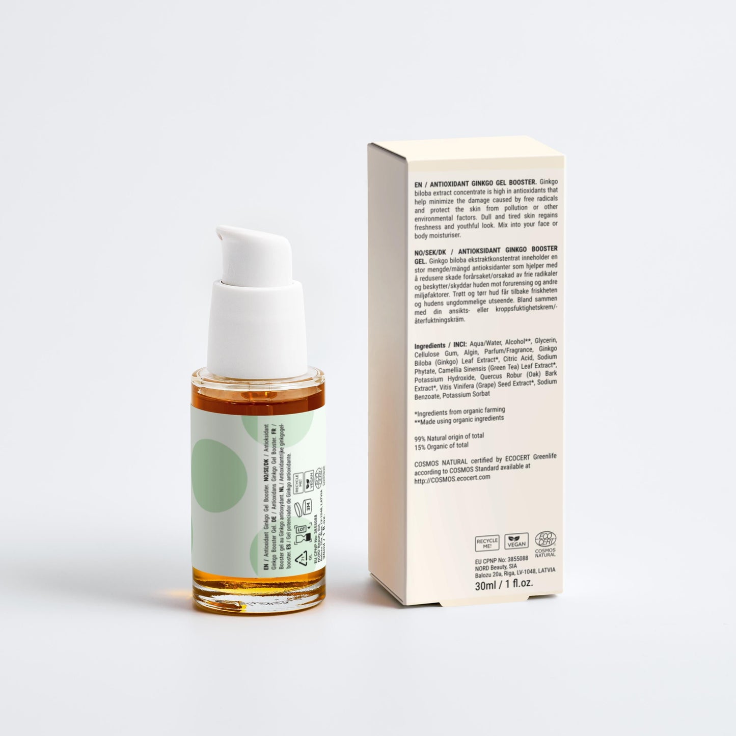 Antioxidatives Ginkgo Gel - 30 ml