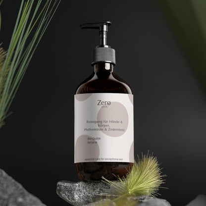 Reinigung für Hände & Körper, Pfefferminz & Zedernholz 490 ml