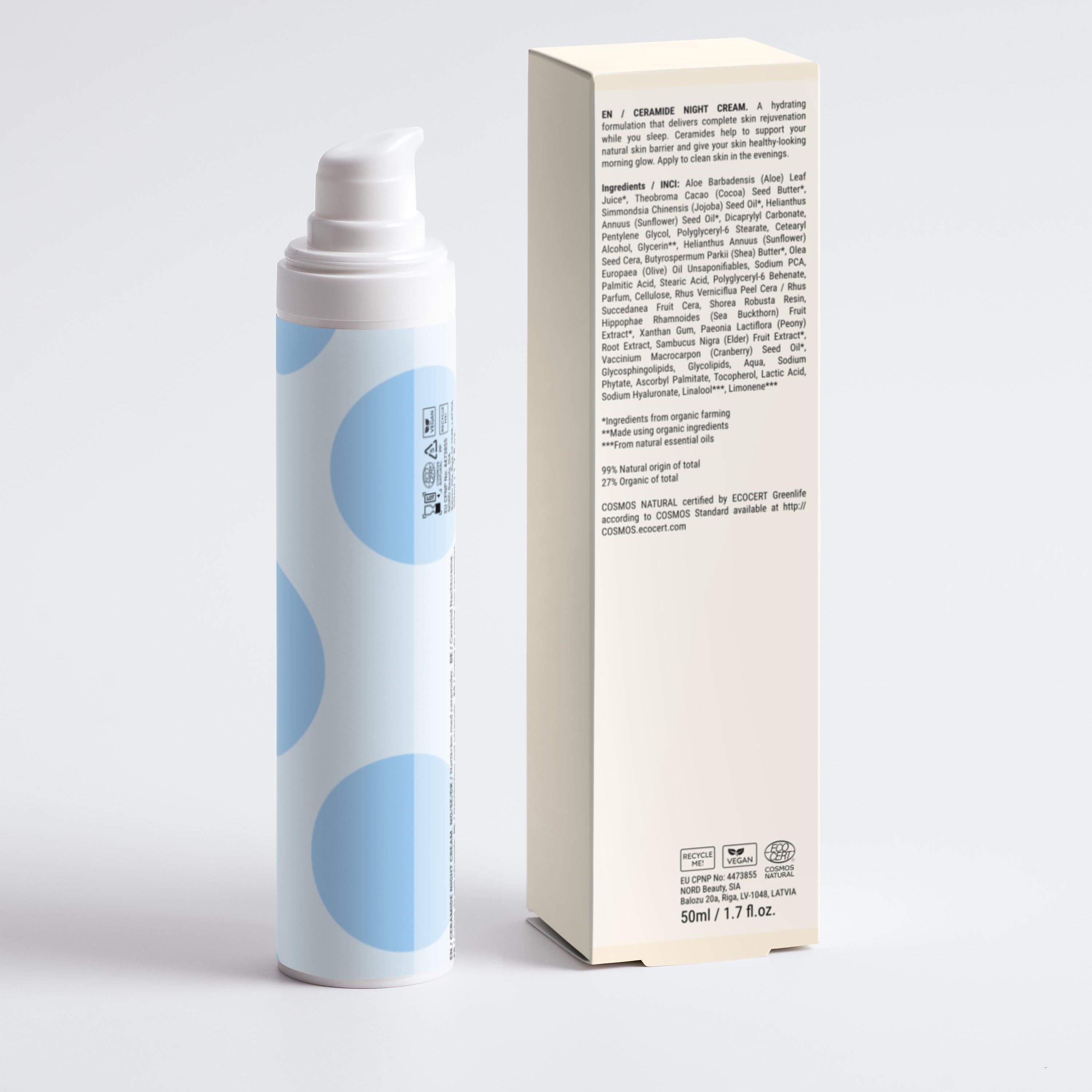 Ceramide Barriere Nachtcreme - 50 ml