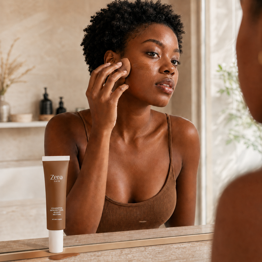 Foundation mit Peptiden, 40 Deep Neutral - 30 ml