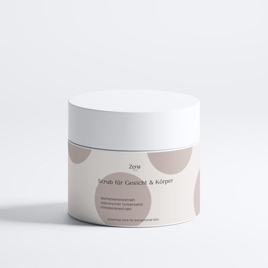 Scrub für Gesicht & Körper mit vulkanischem Sand - 170 ml