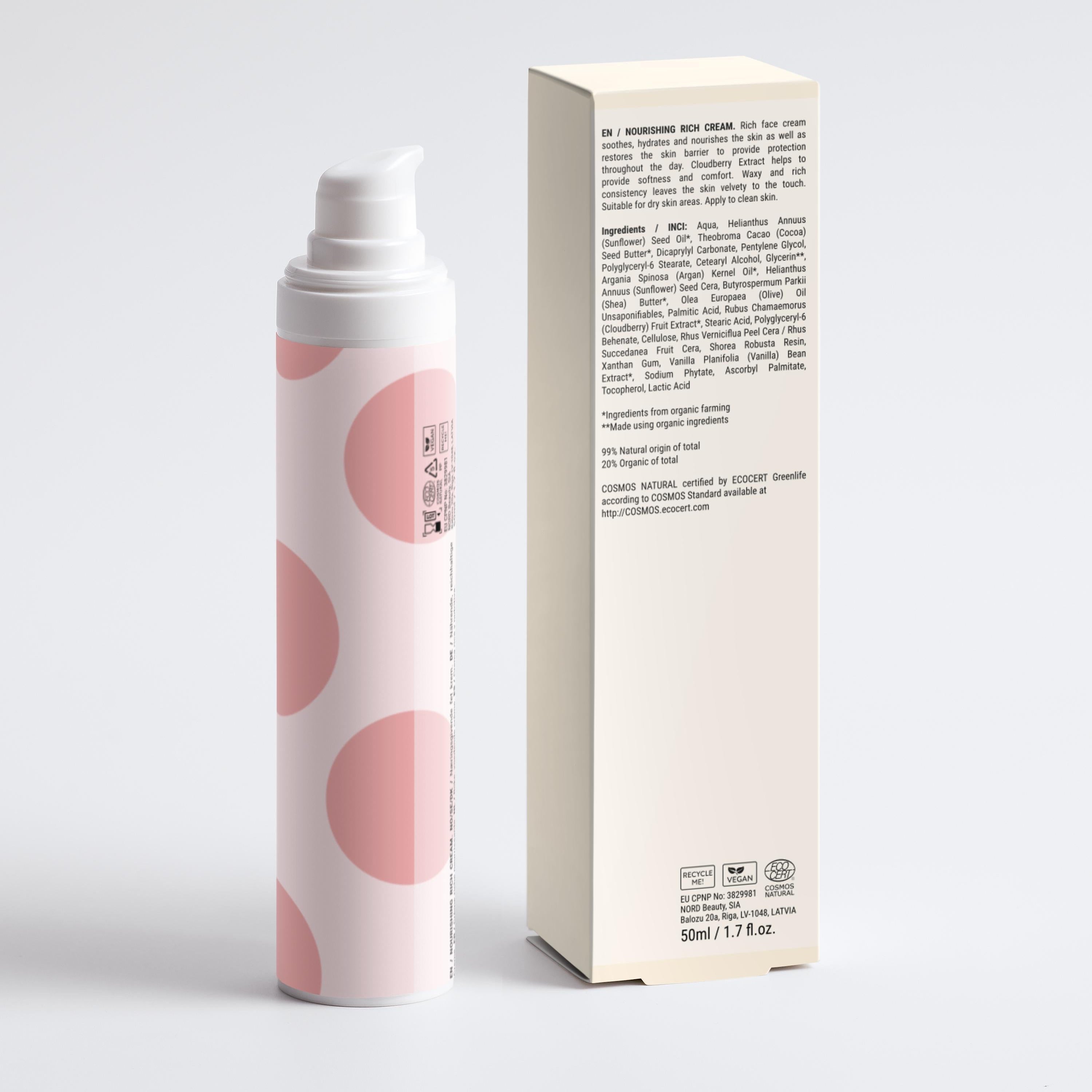 Nourishing day cream, fragrance-free - 50 ml