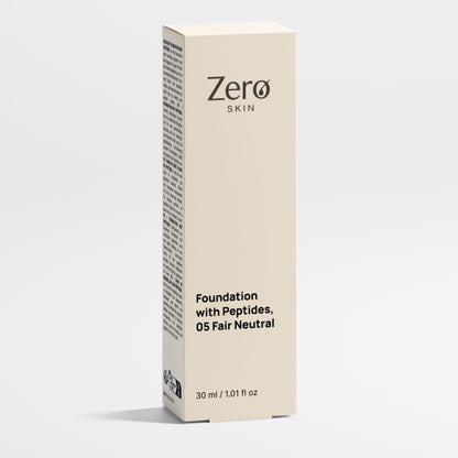 Foundation mit Peptiden, 05 Fair Neutral - 30 ml