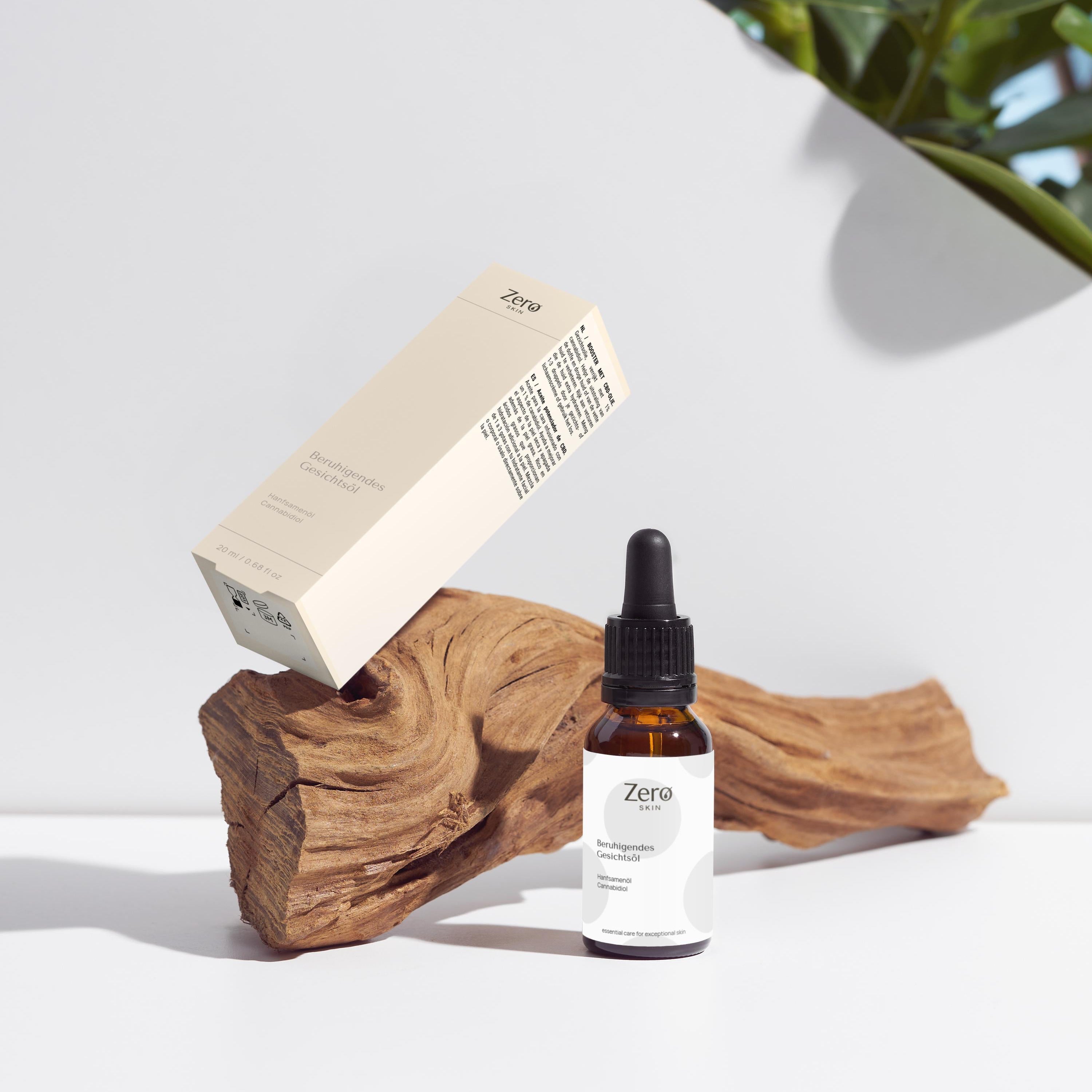 Beruhigendes Gesichtsöl mit CBD - 15 ml