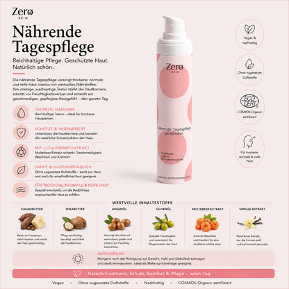 Nährende Tagespflege, parfümfrei - 50 ml