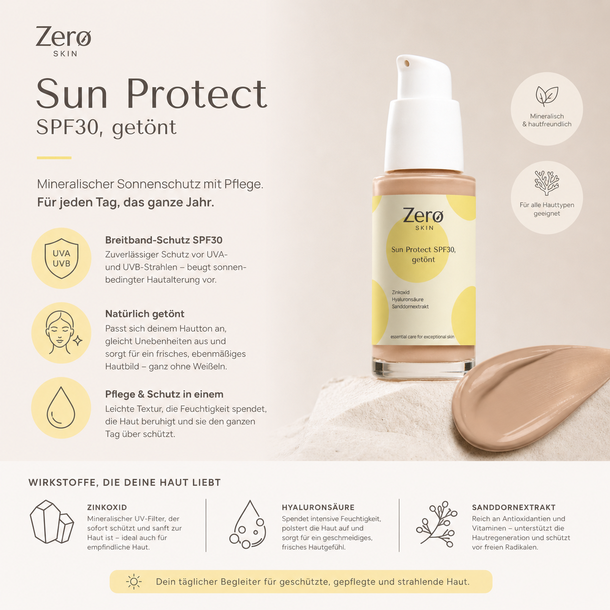 Sun Protect SPF30, getönt - 30 ml