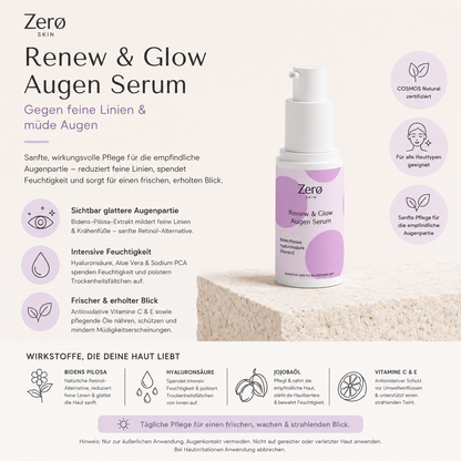 Renew & Glow Augen Serum - 15 ml