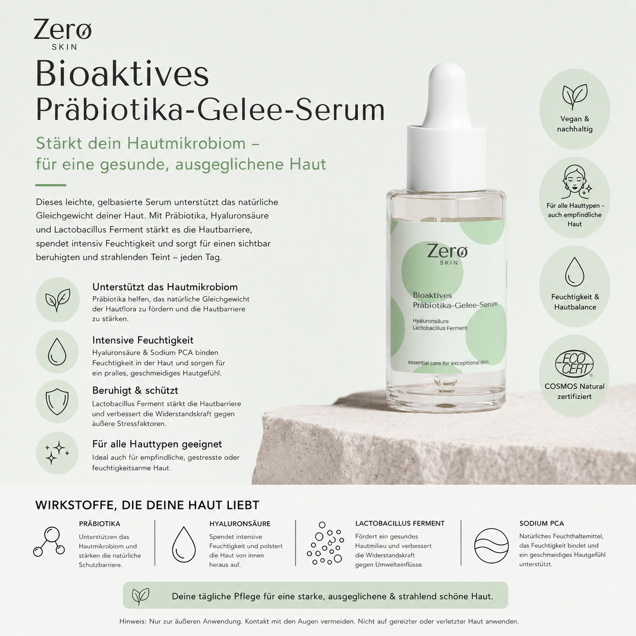 Bioaktives Präbiotika-Gelee-Serum - 30 ml