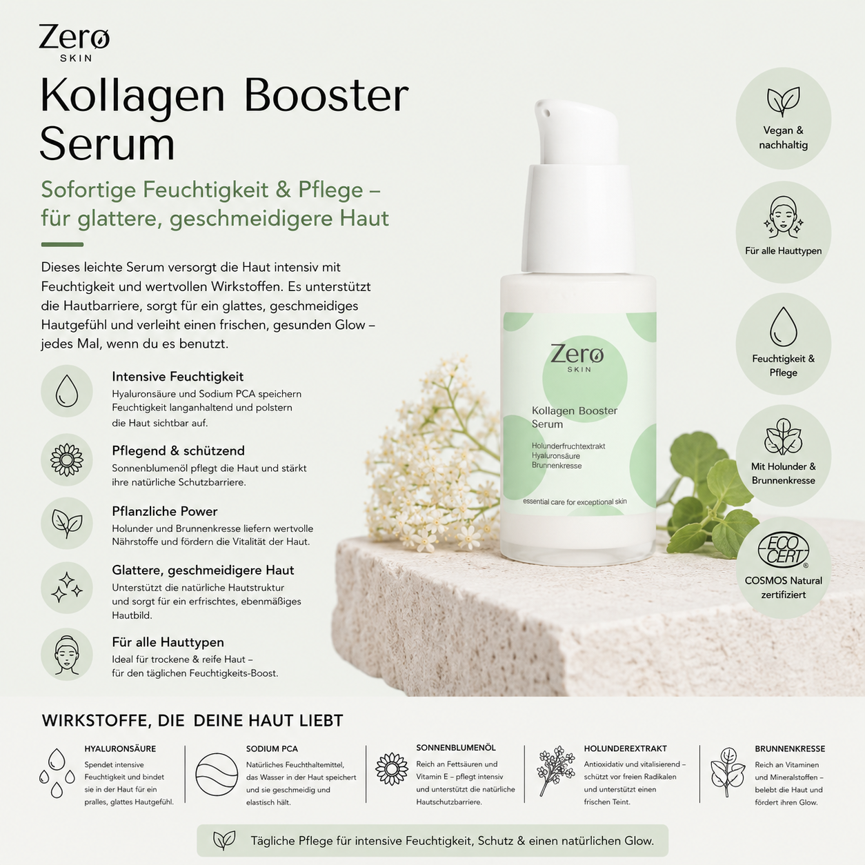Kollagen-Booster Serum - 30 ml