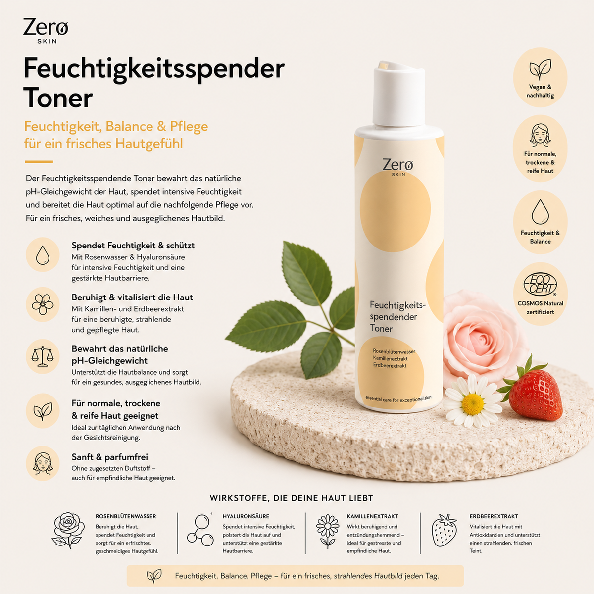 Moisturizing toner - 200 ml