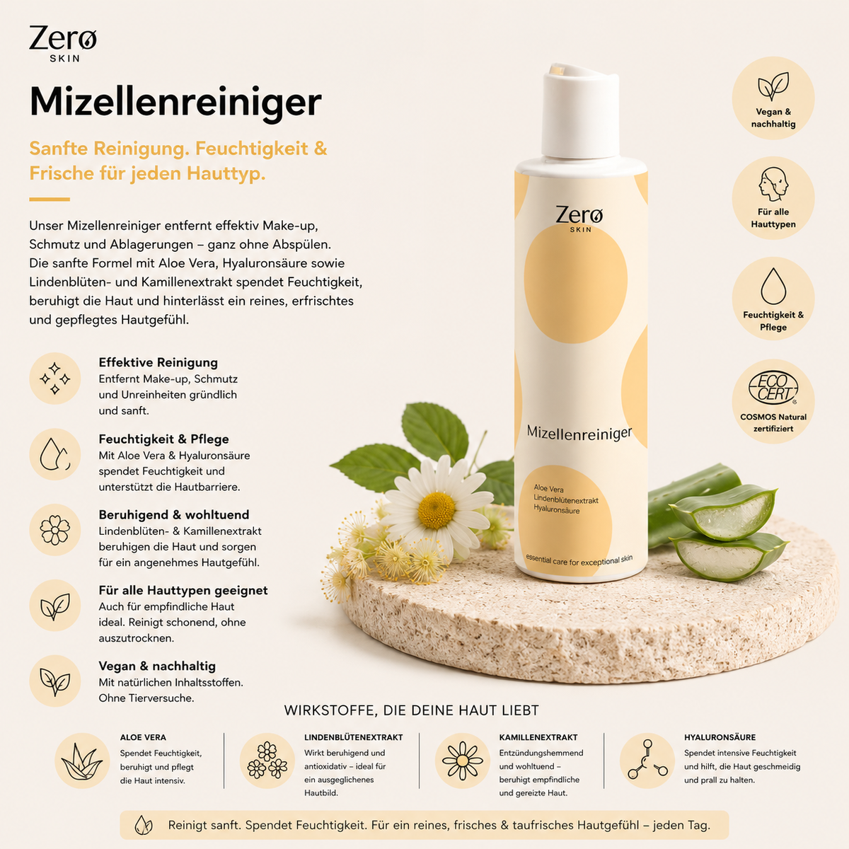 Micellar cleanser - 200 ml