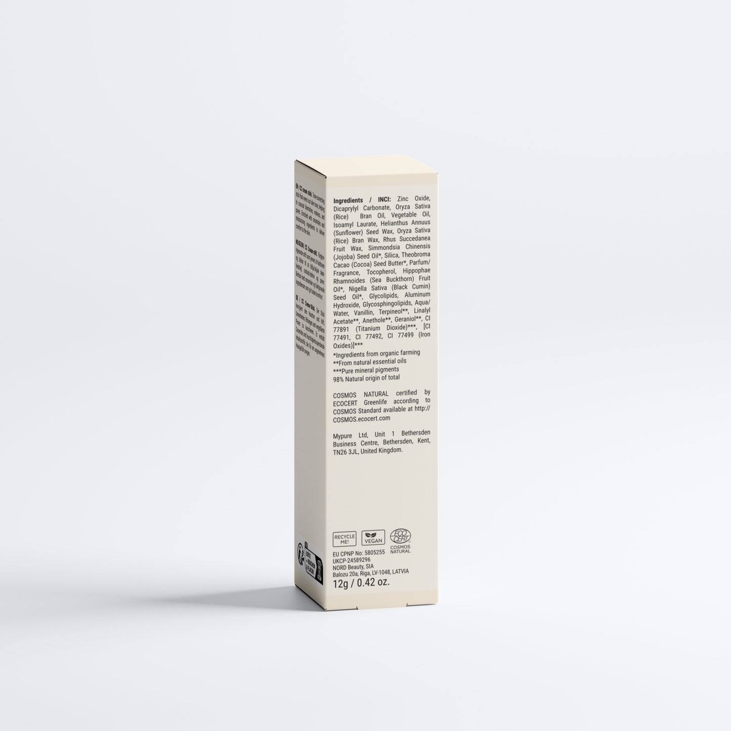 CC Cream Ceramide SPF30 Stick: 25 MEDIUM - 12 gr