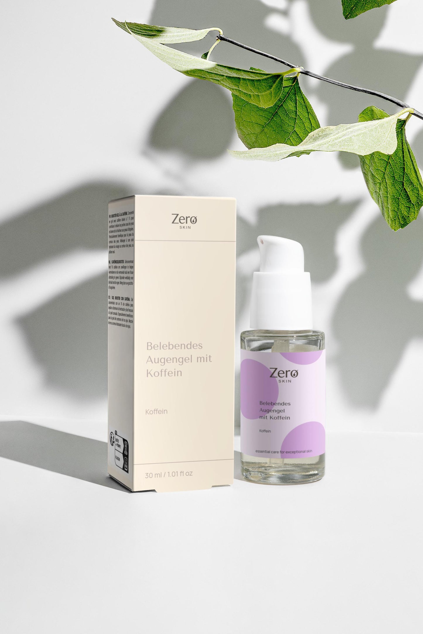 Invigorating eye gel with caffeine - 30 ml