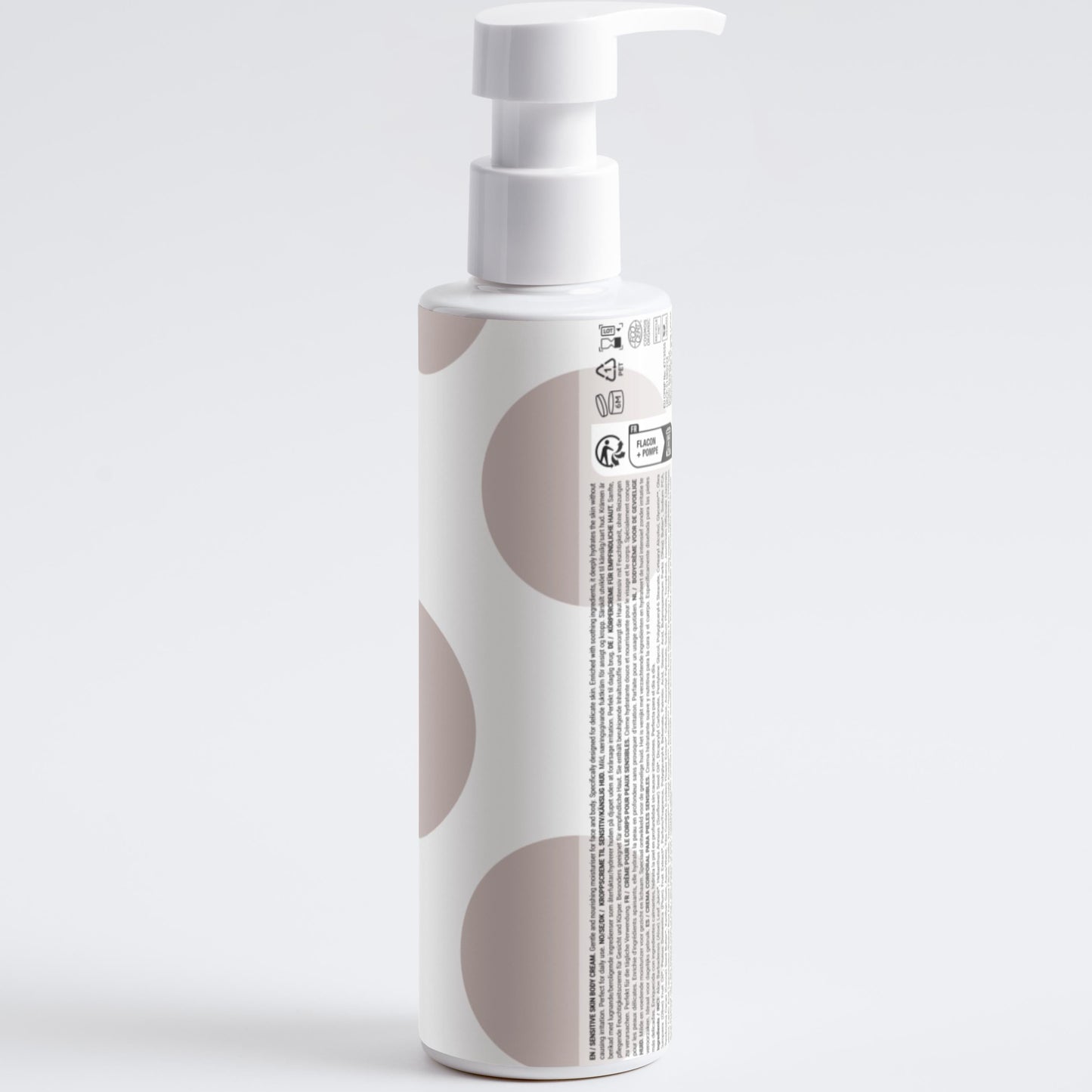 Körpercreme für empfindliche Haut - 190 ml