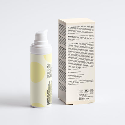 Mineralischer Sonnenschutz SPF30, mit Tönung - 30 ml