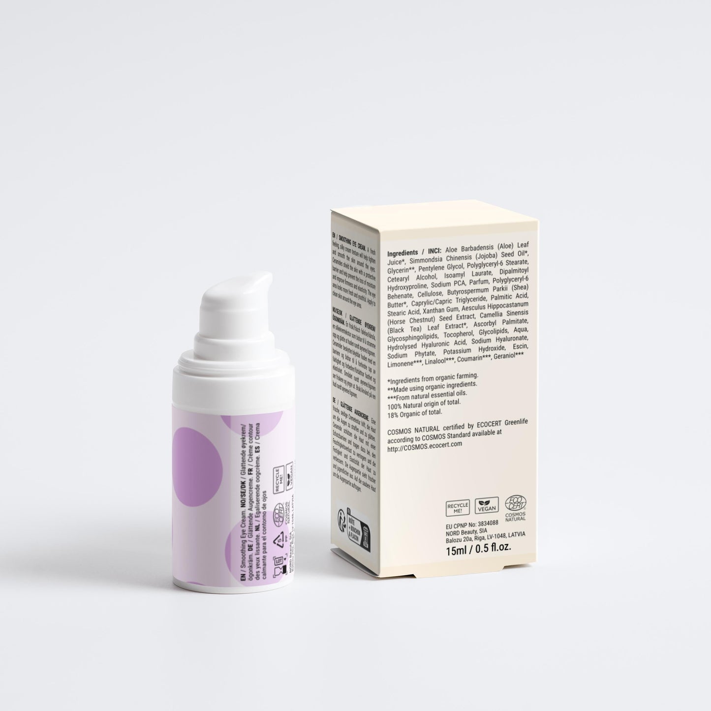 Glättende Augencreme - 15 ml