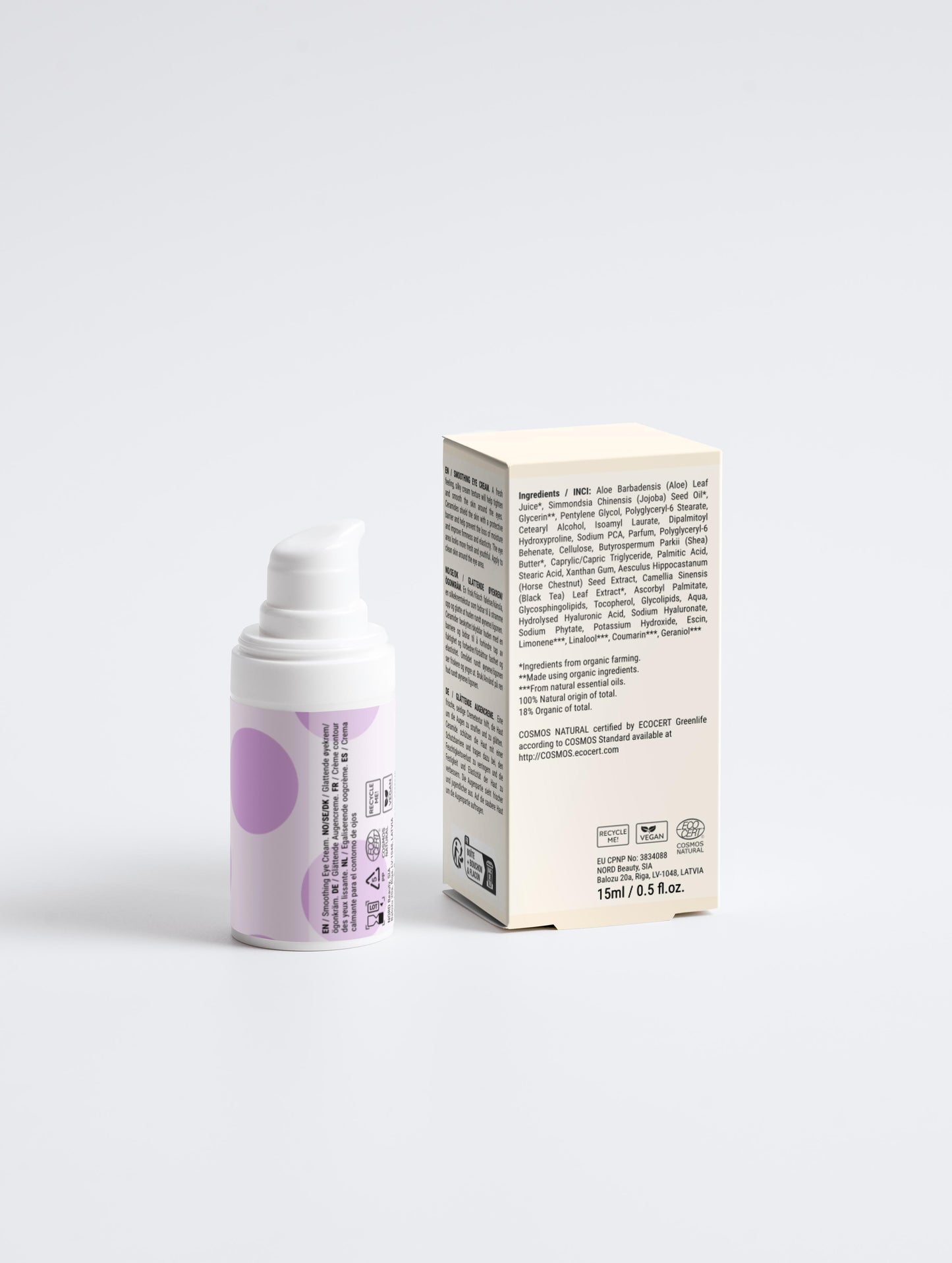 Smoothing eye cream - 15 ml