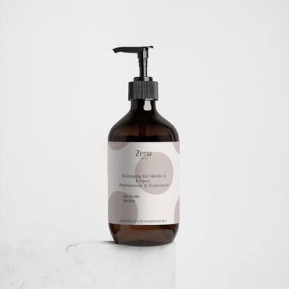 Reinigung für Hände & Körper, Pfefferminz & Zedernholz 490 ml