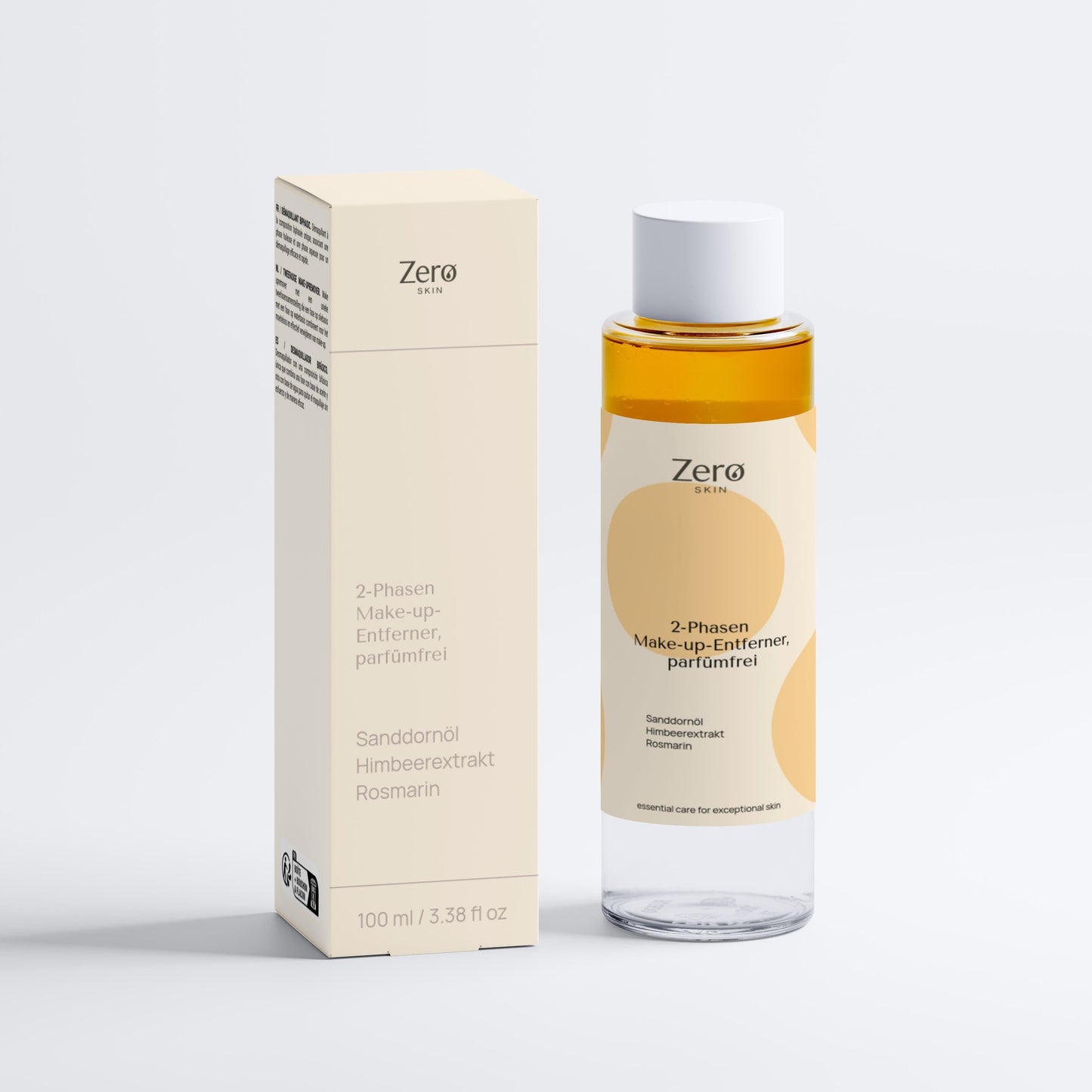 2-Phasen Make-up-Entferner, parfümfrei - 100 ml