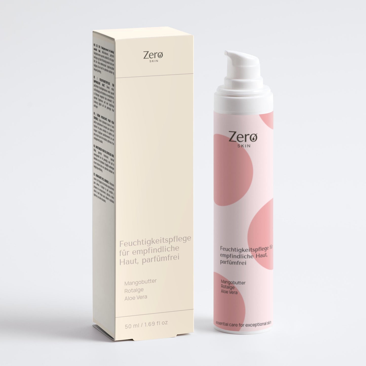 Feuchtigkeitspflege für empfindliche Haut, parfümfrei - 50 ml