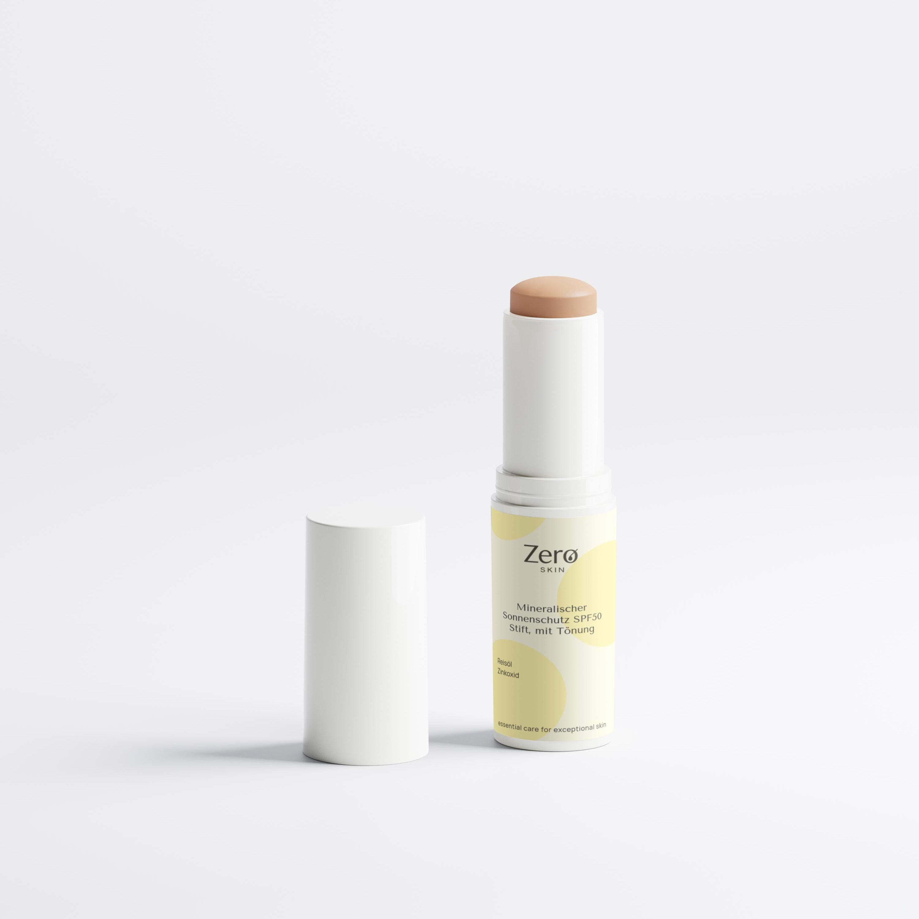 Mineralischer Sonnenschutz Stick, mit Tönung SPF50 - 12 g