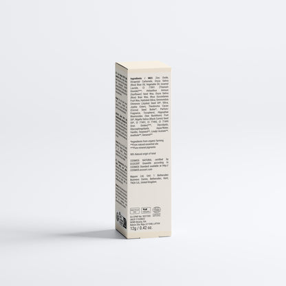 Mineralischer Sonnenschutz SPF50 Stift, ohne Tönung - 12 g