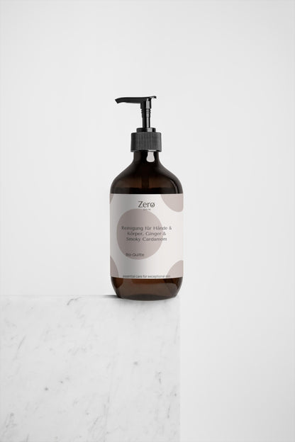 Reinigung für Hände & Körper, Ginger & Smoky Cardamom - 490 ml