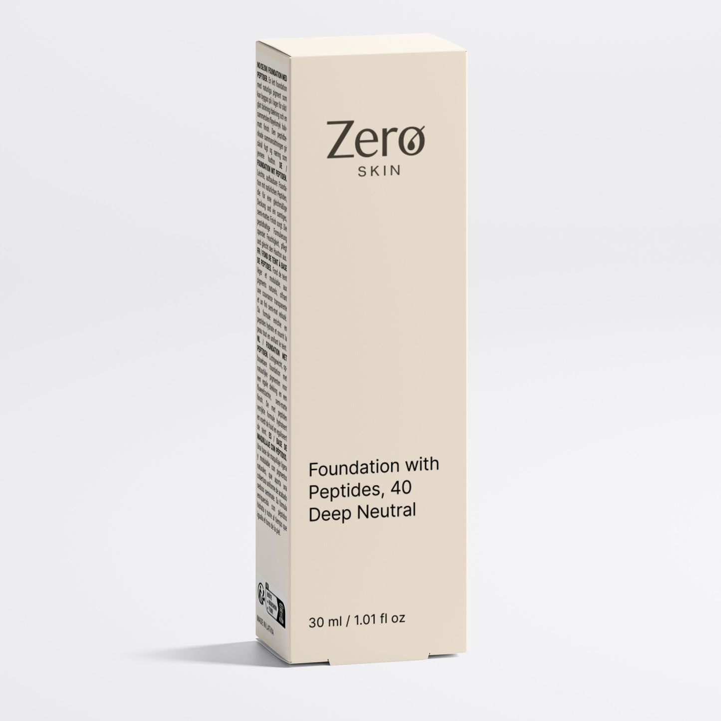 Foundation mit Peptiden, 40 Deep Neutral - 30 ml