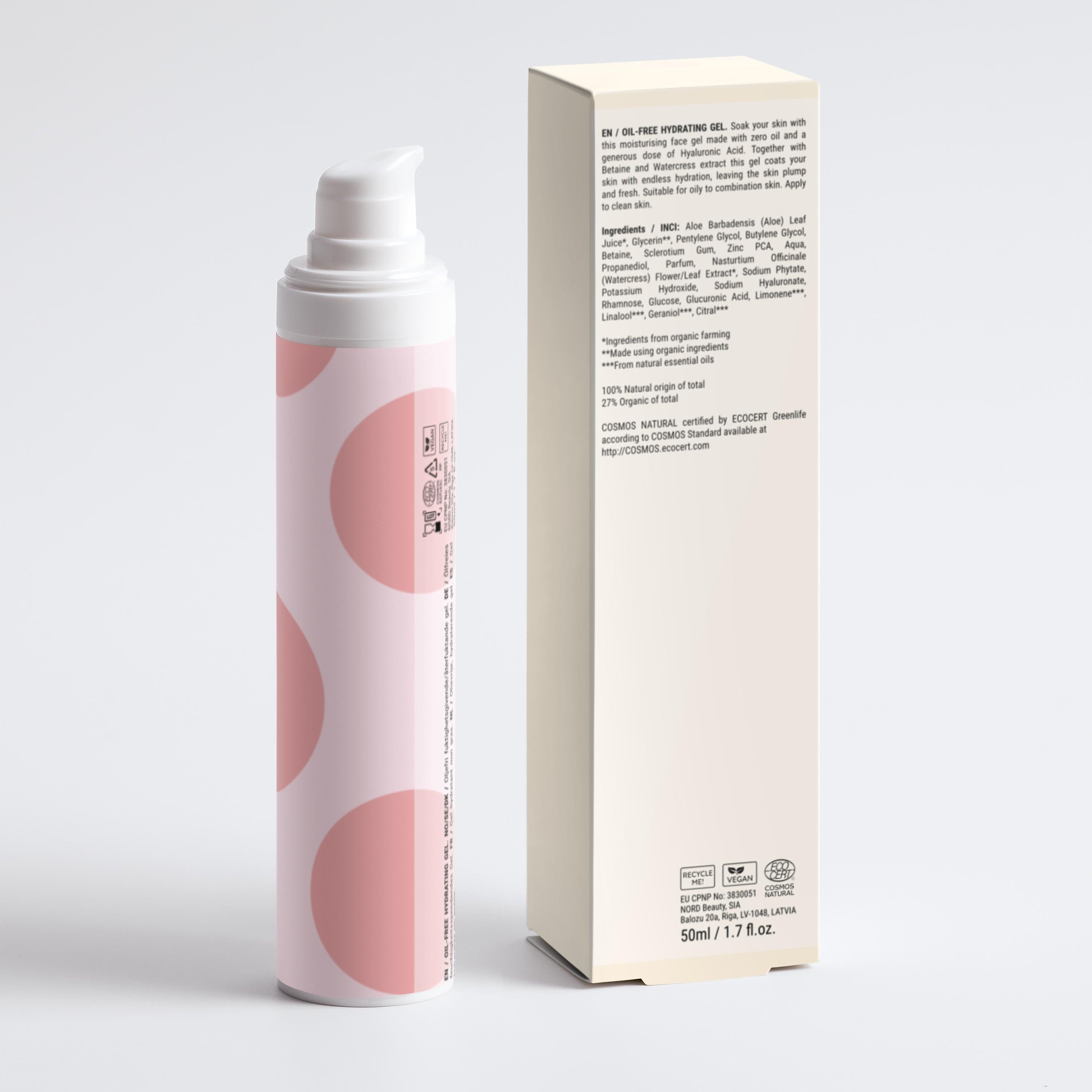 Feuchtigkeitsspendendes Gel mit Niacinamide- 50 ml