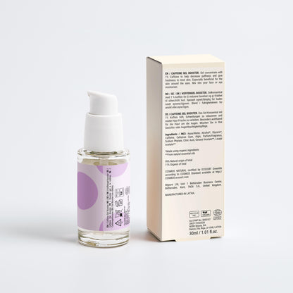 Beruhigendes Augengel mit Koffein - 30 ml