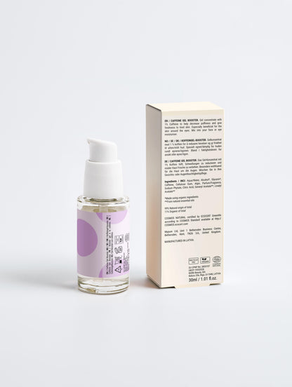 Invigorating eye gel with caffeine - 30 ml