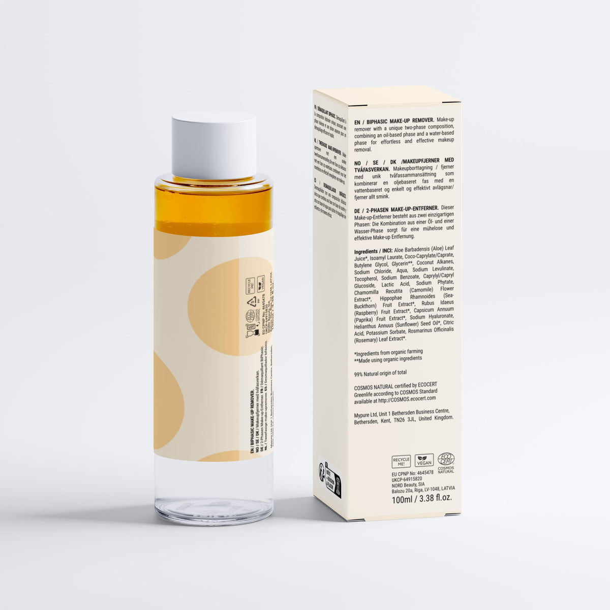 2-phase makeup remover, fragrance-free - 100 ml